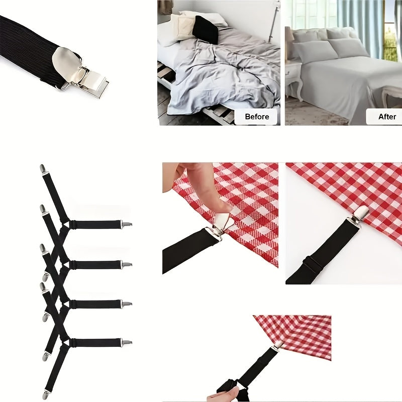 Naychali po'latdan yasalgan sozlanadigan yotoq ramkasi, divan yostiqlari va to'shaklar uchun xavfsiz ushlab turish uchun 4 ta sirpanmaydigan uchburchakli ko'rpa ushlagichlar bilan