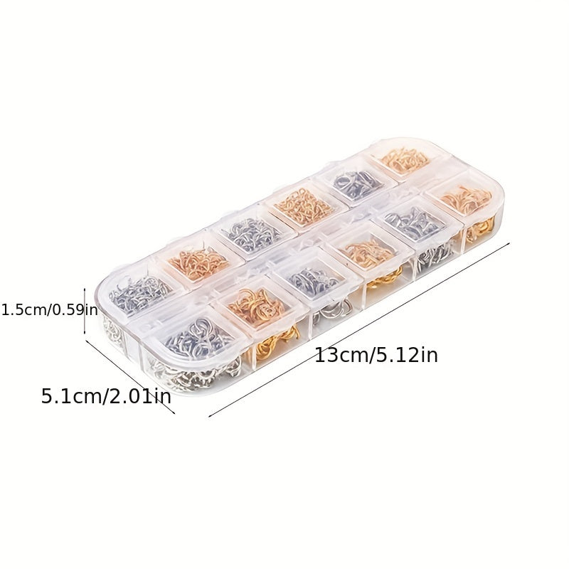 Set of Jewelry Findings Lobster Clasps Jump Rings for Bracelets and Necklaces