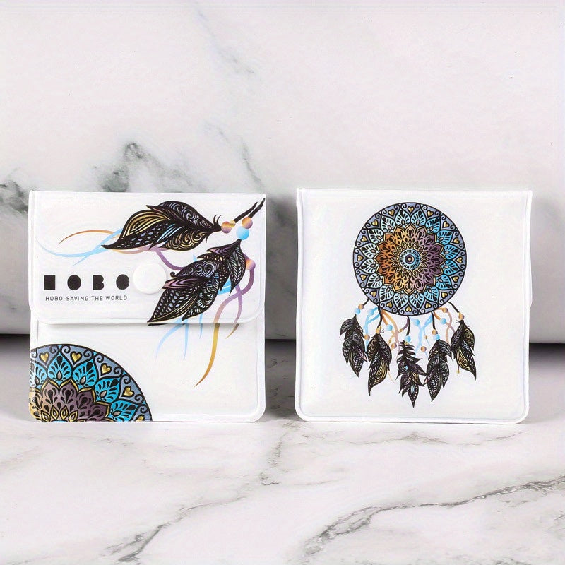 Portable Plastic Ash Bag Fireproof Cigarette Storage Travel Leakproof Ash Pack