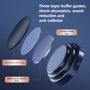 12 dona o'z-o'zidan yopishadigan silikondan eshik shokini yutuvchi qopqoq ovoqinsizlik uchun