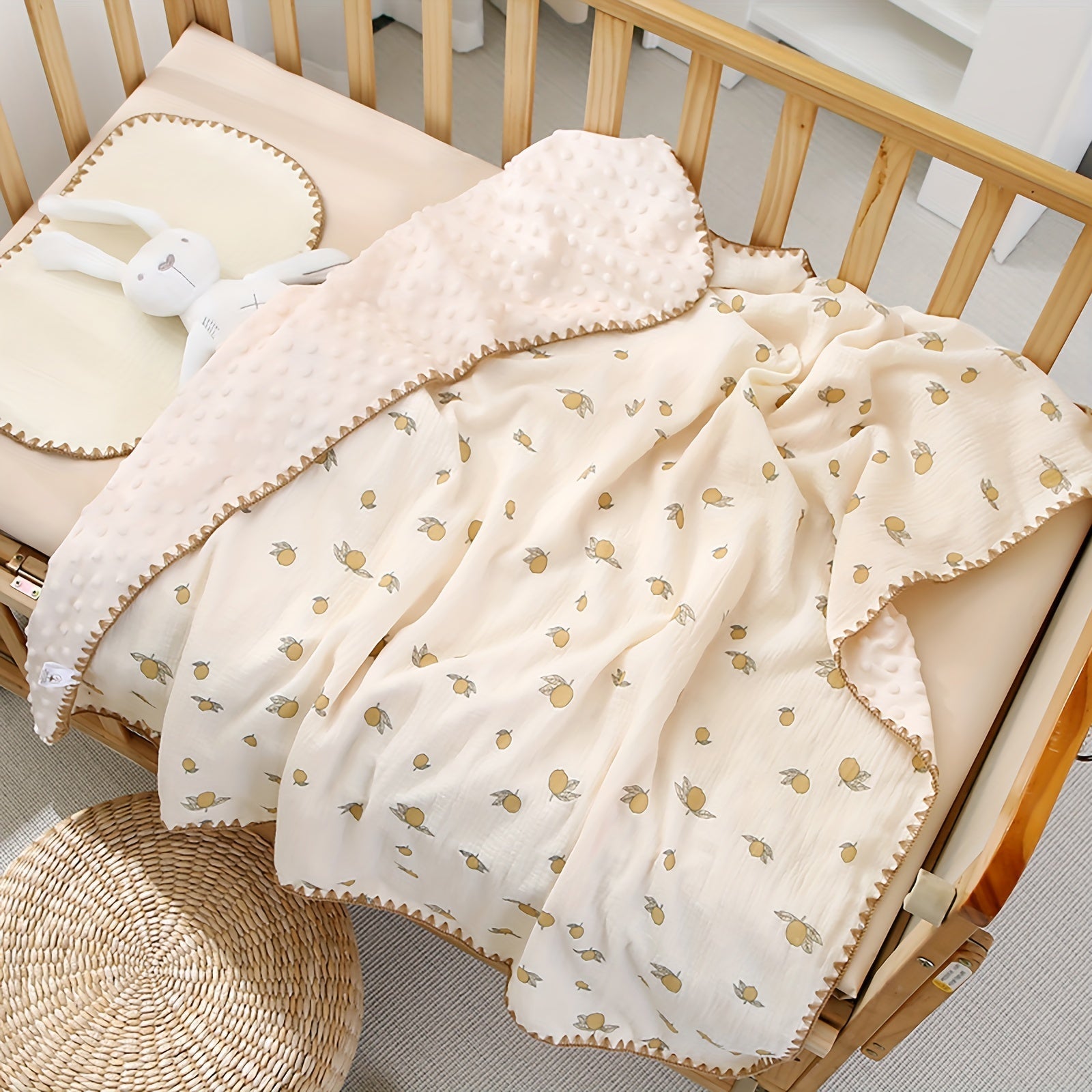 All-Season Cotton Blanket for Spring and Summer Use