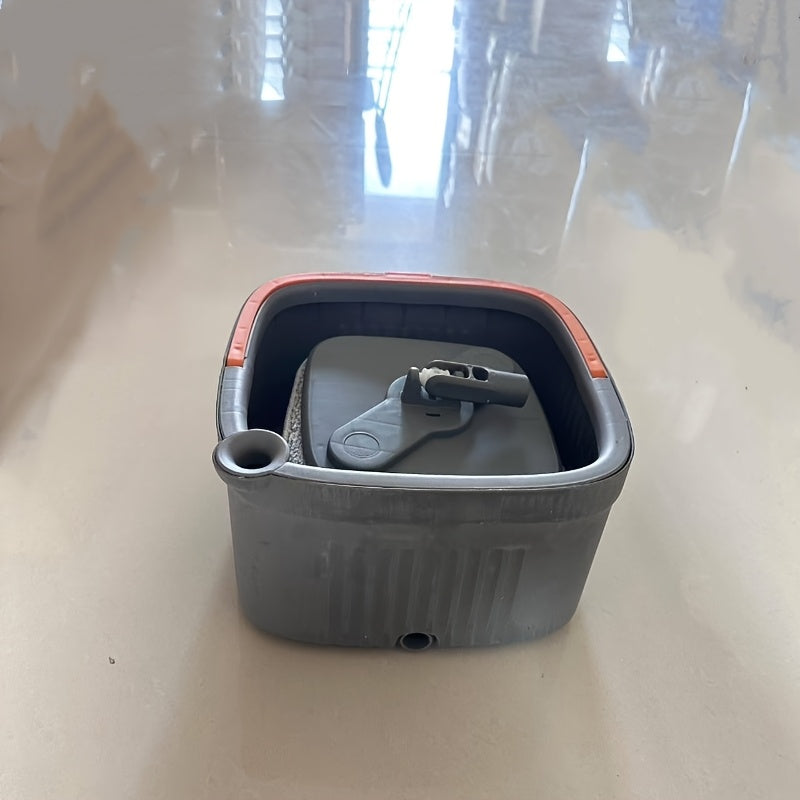 Mopa de acero inoxidable con doble función para limpieza en húmedo y en seco, lavado sin manos