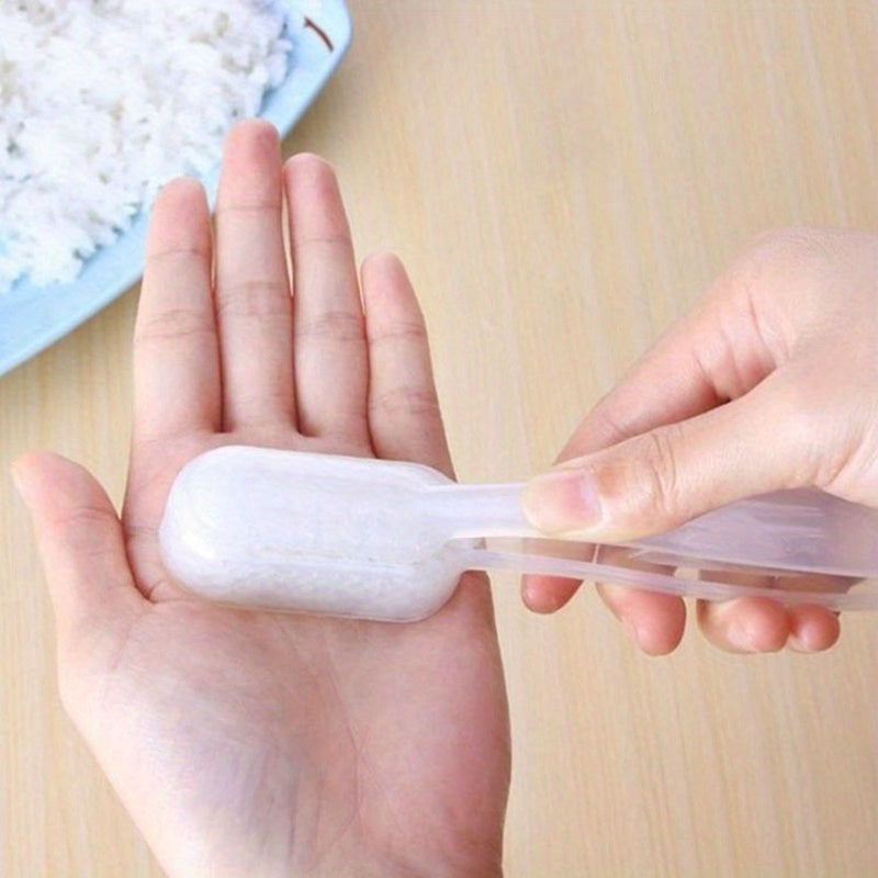 Easy-Grip Rice Ball and Sushi Mold Durable Plastic Kitchen Tool for Bento and Homemade Sushi