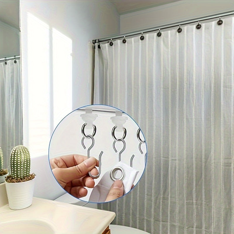 Set of 60 Curtain Hooks S Hooks for Drapery Hanging Window Accessories