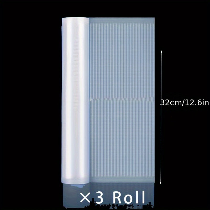 Food-Grade Vacuum Seal Bags, Microwave Safe, Reusable Storage for Kitchen