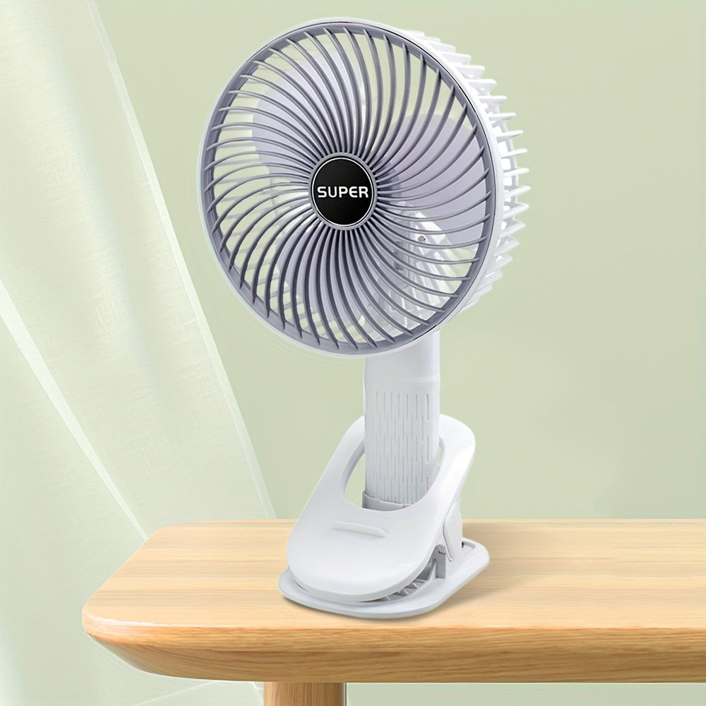 Katta USB zaryadlovchi shamol bilan sozlanadigan shamol tezligi bilan yotoqxona, yotoqxonalar, lager va tashqi faoliyatlar uchun mo'ljallangan. Shuningdek, qulaylik uchun osib yoki yig'ib qo'yilishi mumkin.