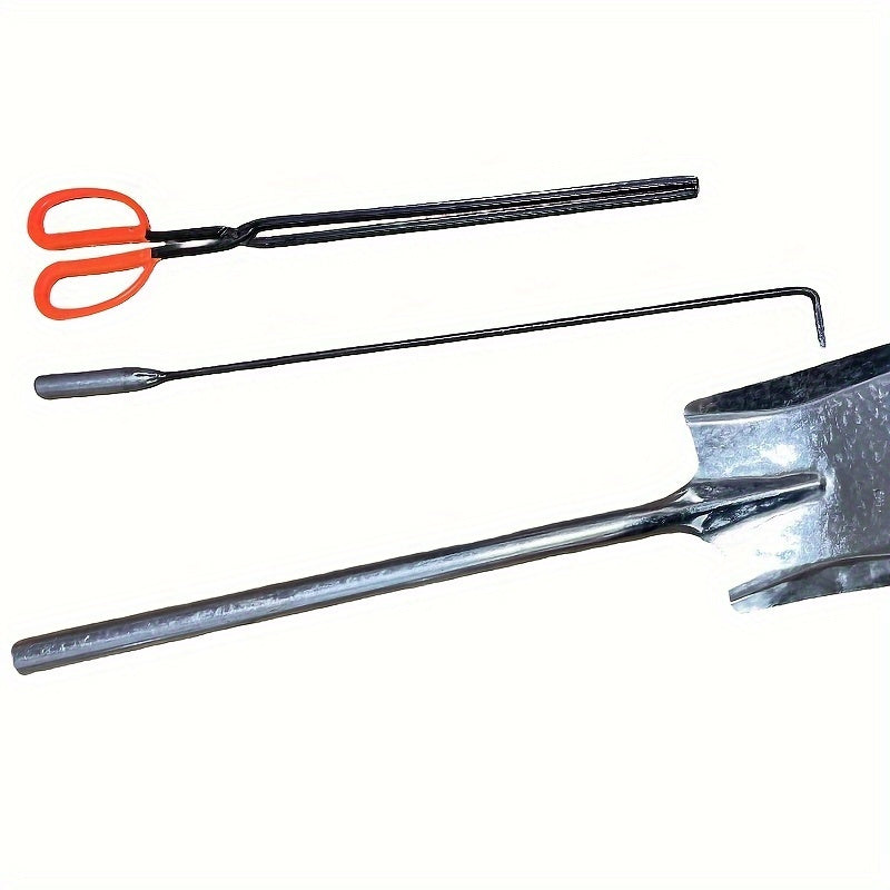 Outdoor Fire Starting Tools Set Shovel Hook Clip Essential Camping Gear