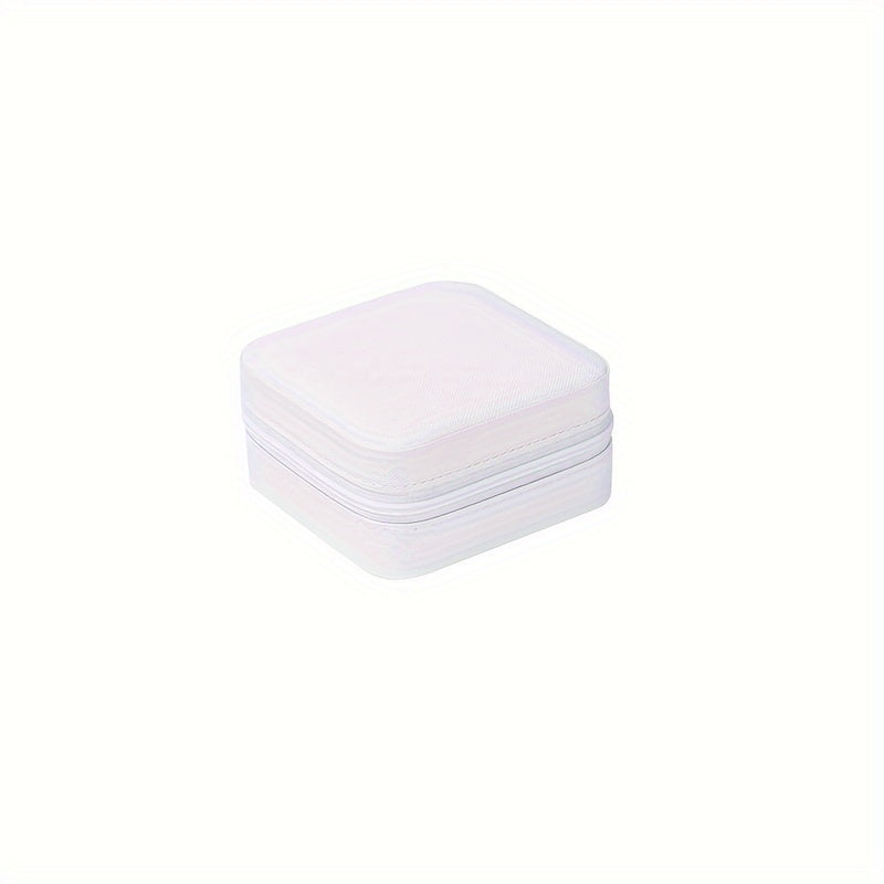 Caja organizadora de joyas para anillos, collares y pendientes. Almacenamiento compacto y antioxidante