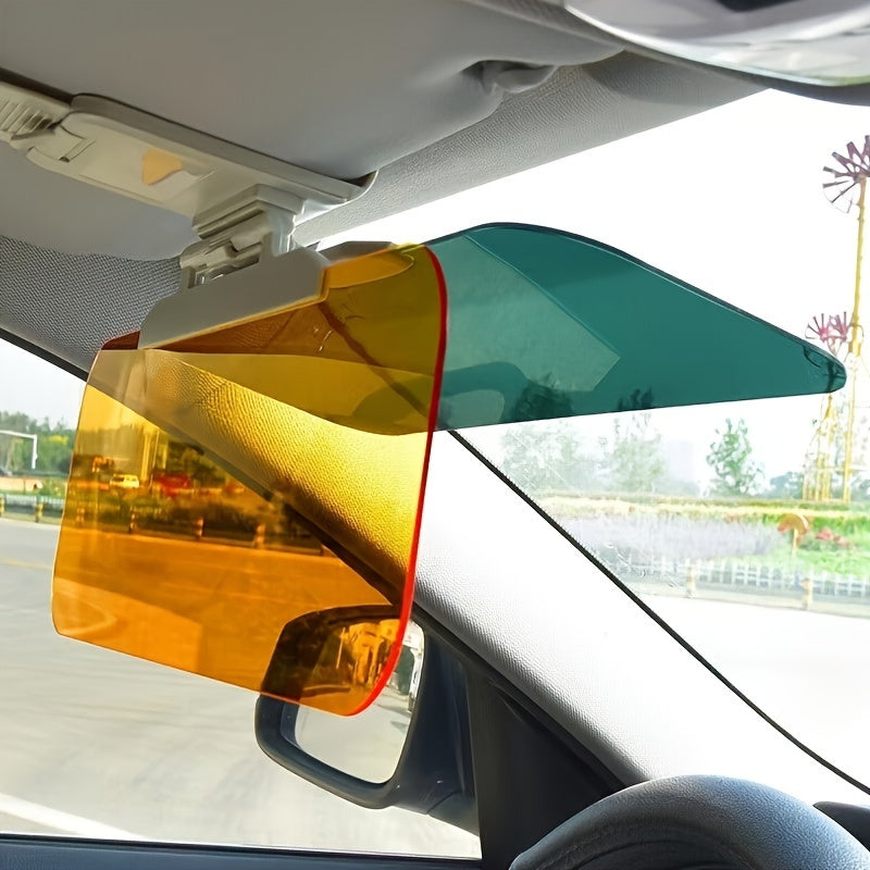 Durable ABS Sun Visor Extension with Anti-Glare and Headlight Protection for Car Day and Night Driving