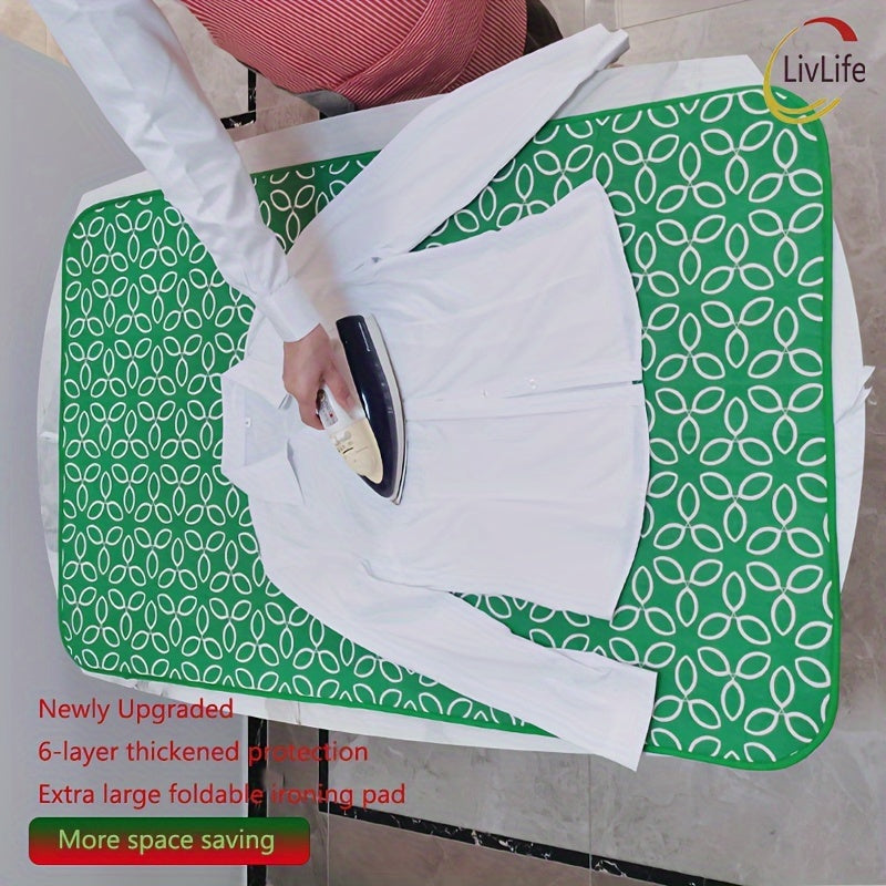 Set of 3 Portable Ironing Mats Waterproof Foldable Heat Insulation for Travel and Home