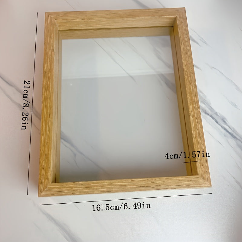 Деревянная фоторамка с вырезанным листом для стола или стены, индивидуальный подарок на День святого Валентина