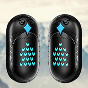 2-Piece USB Rechargeable Hand Warmers Portable Pocket Heaters Quick Charge 6000mAh