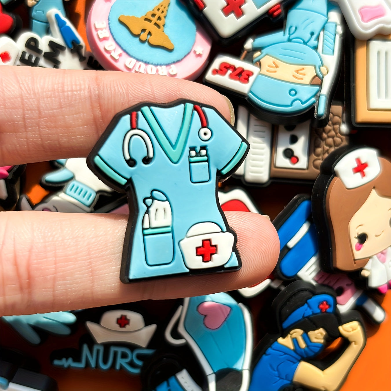 30 Pcs Medical Series PVC Hanging Set for Nurse Doctor Ambulance Decor