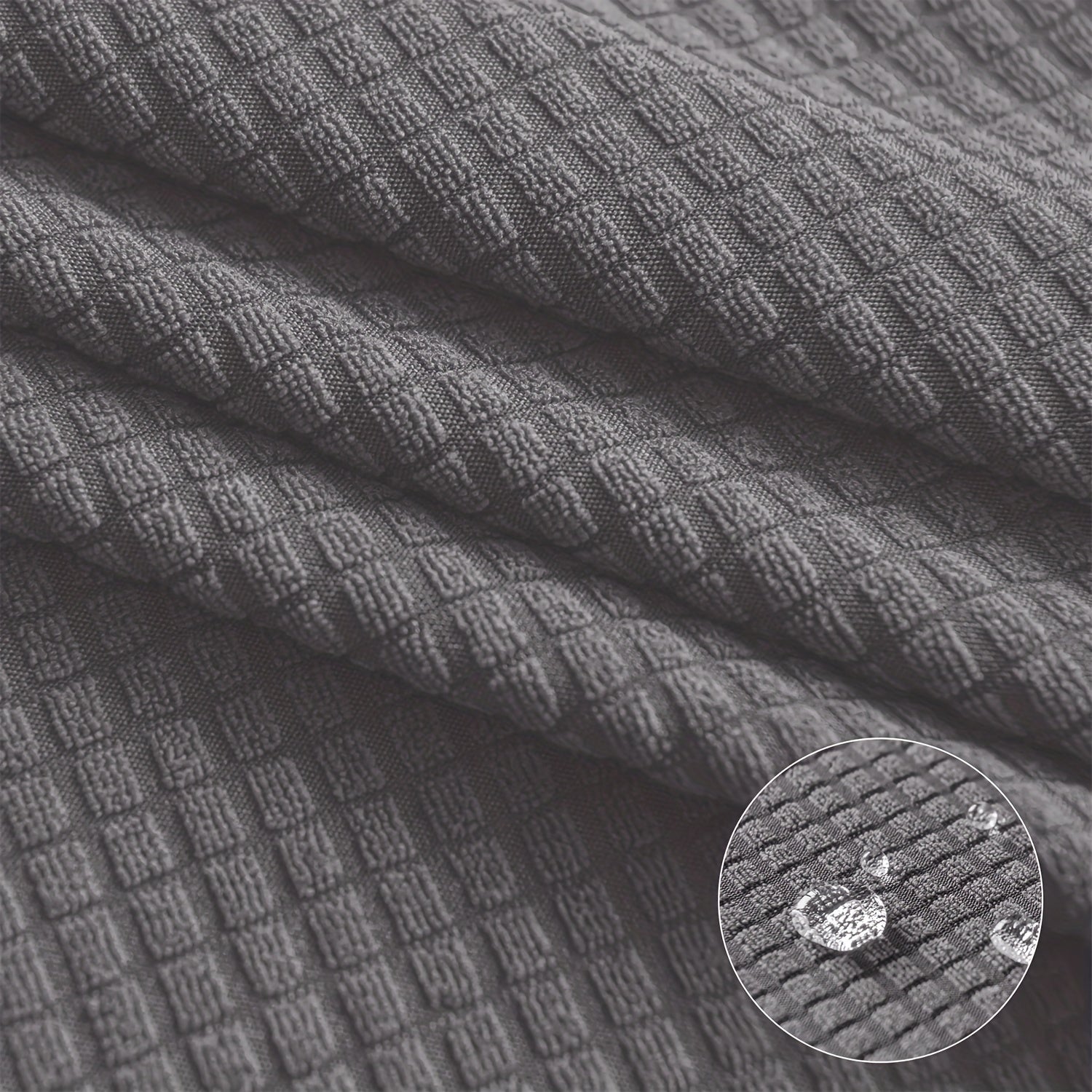 Набор из 2 водонепроницаемых растягивающихся чехлов на подлокотники для офисных кресел