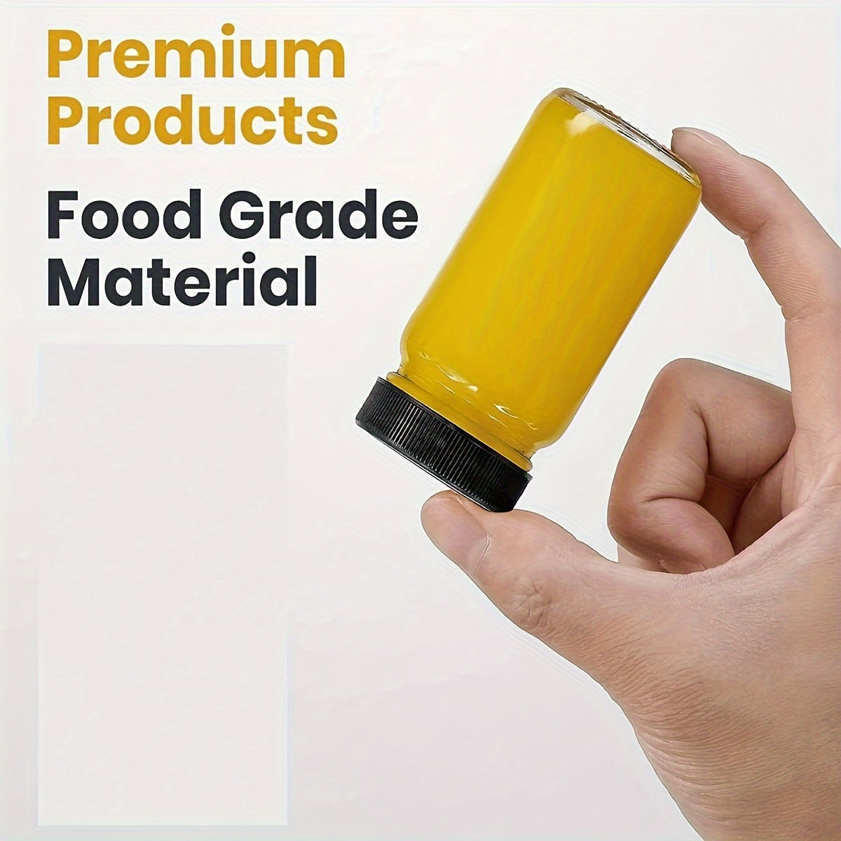 6 Mini Glass Spray Bottles Reusable Hand Washable for Liquids Juice and Samples