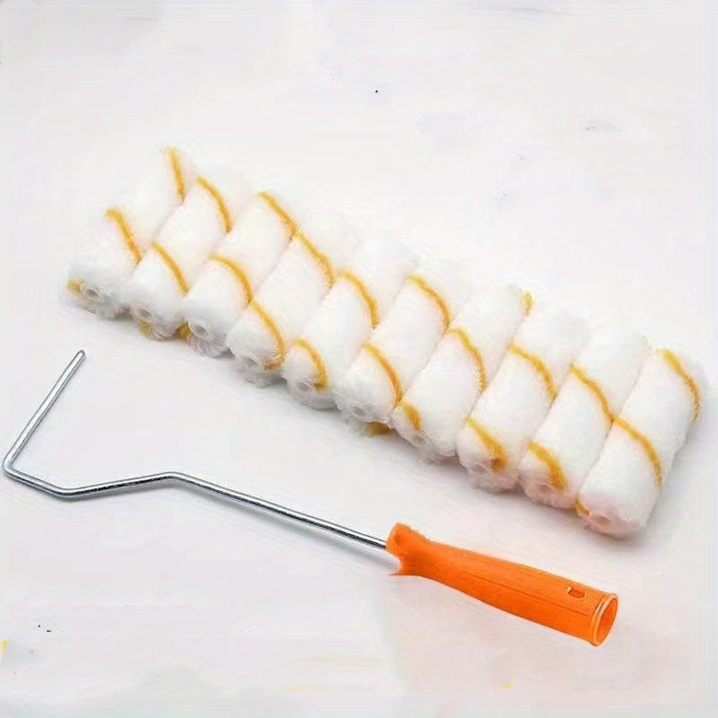 11 dona bo'yoq rulosi to'plami, qoplamalar bilan, devorlar uchun, 10.16 sm, Tijorat maqsadlarida