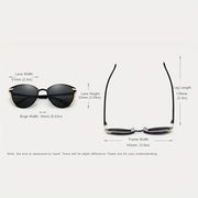 Women's Polarized Cat Eye Sunglasses for Running Outdoor Beach Summer