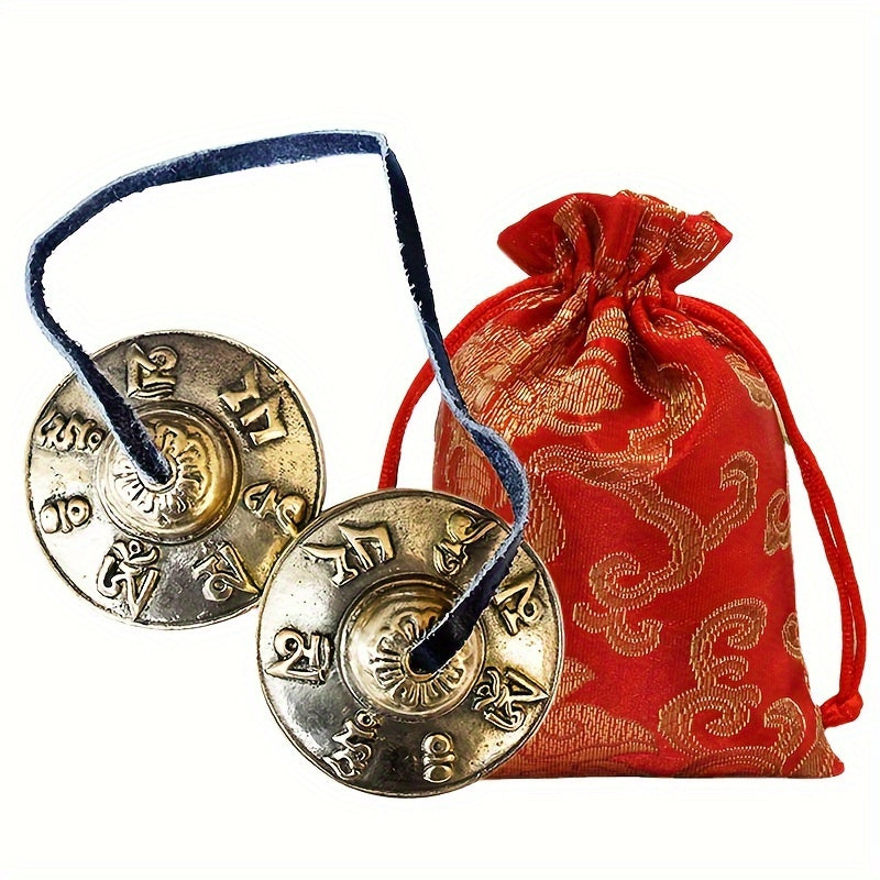 Colgante de joyería negro de 6.5 cm de diámetro con bolsa