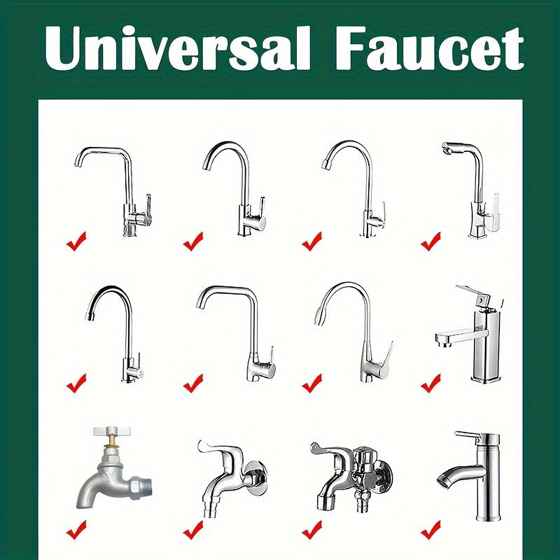 Rotating Sink Faucet Filter for Kitchen and Bathroom Heavy Metal Removal Hard Water Softening
