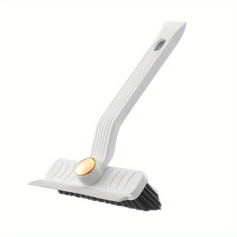 Multifunctional Rotating Gap Brush for Ceramic Tile Cleaning 4-in-1 Bathroom Scraper