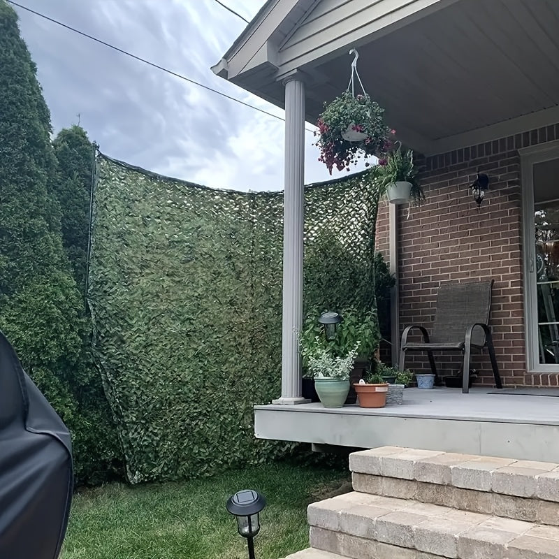 Unisex Camouflage Net Outdoor Garden Sunshade Grass Forest Pattern