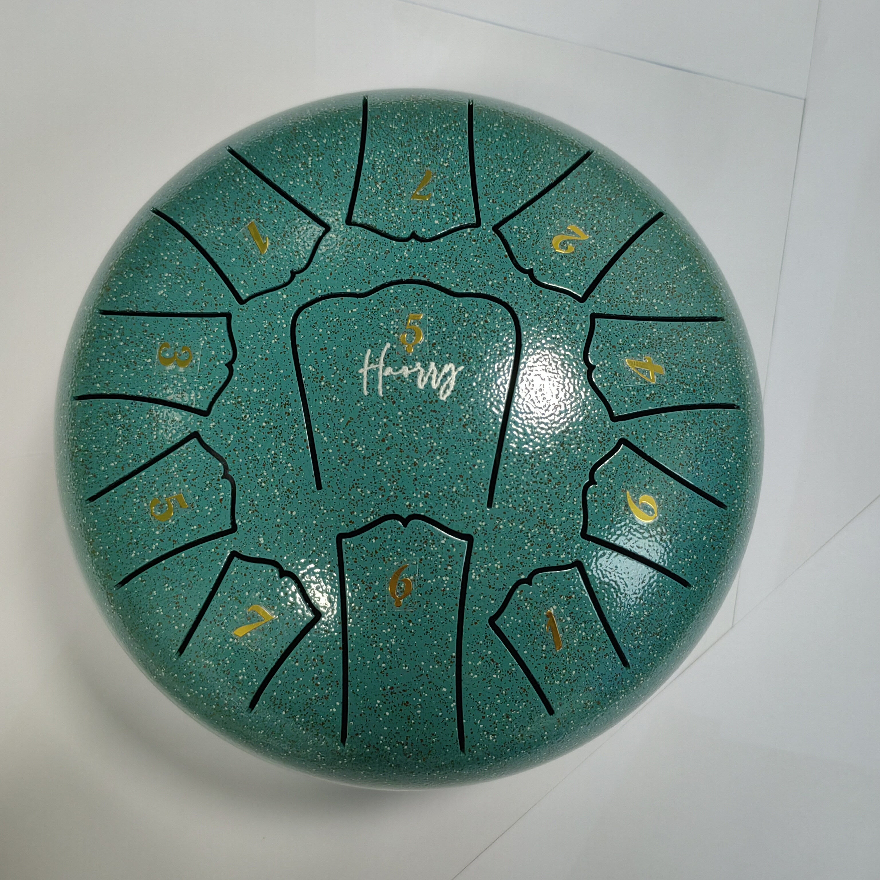 8-Inch Steel Tongue Drum for Beginners with Accessories Grey 11 Tones