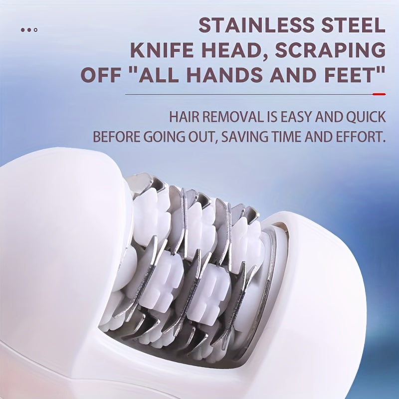 4-in-1 women’s shaver bikini trimmer facial hair remover