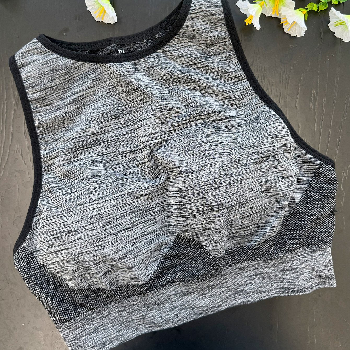 Бюстгальтер для женщин больших размеров безшовный дышащий для спорта, йоги и тренировок, поддержка