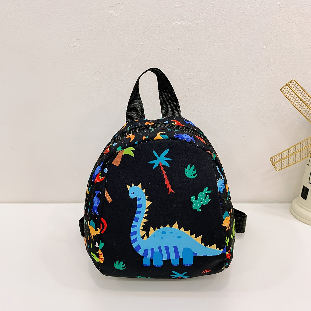 Mochila de dinosaurio para adolescentes y adultos, de nylon, plegable, ligera, ajustable, con cierre de cremallera
