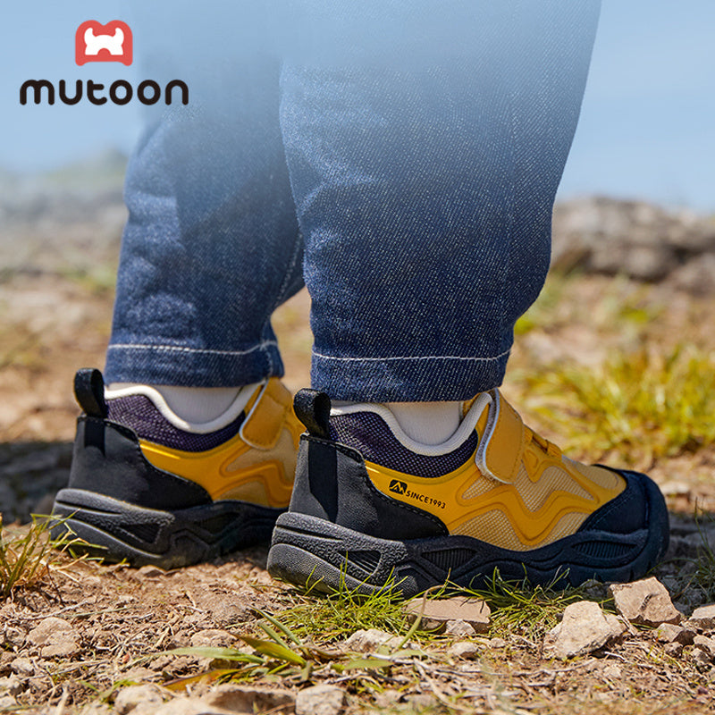 Kids' All-Season Outdoor Sports Shoes for Boys and Girls Age 3-6 Breathable Rubber Sole Hiking Running