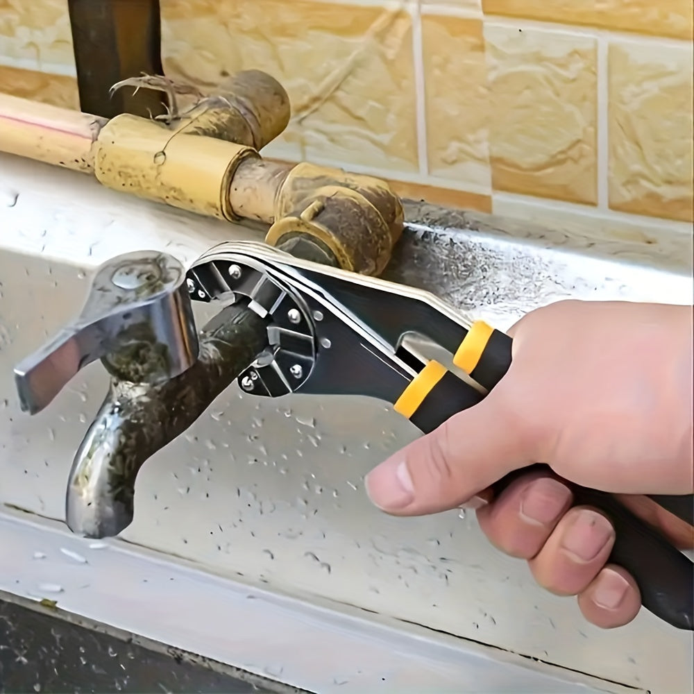 14-in-1 Adjustable Metal Wrench Set for DIY Home Repair Mechanical Tool