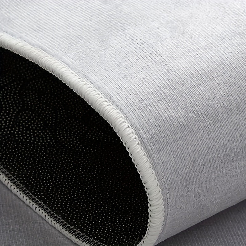 Нескользящий дверной коврик с рисунком черепа и гриба — легко чистится в стиральной машине, идеально подходит для придания стиля гостиной, спальне, ванной комнате и прихожей