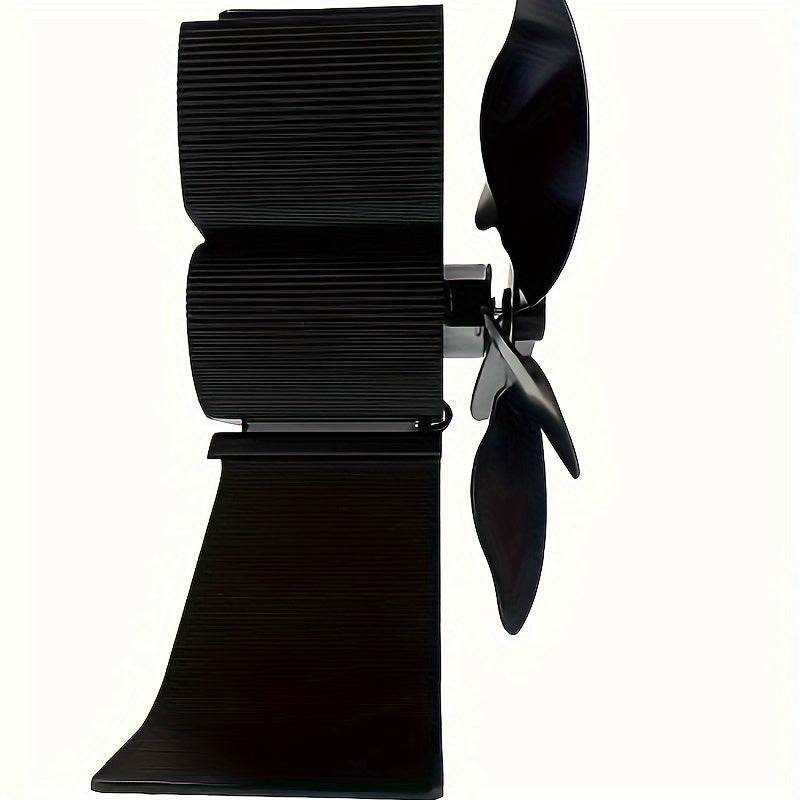 Zamonaviy 5-pichoqli kapalak shaklidagi pechka ventilyatori, mustahkam I-shaklidagi asos bilan - oson ko'chirish mumkin, alyuminiydan tayyorlangan, havo oqimini yaxshilaydi, elektr energiyasini talab qilmaydi, uy dekorini yaxshilash uchun ideal.