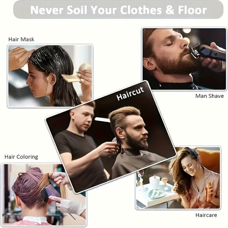 Waterproof Haircut Cape for Professionals and Home Use Non-Stick Salon Apron