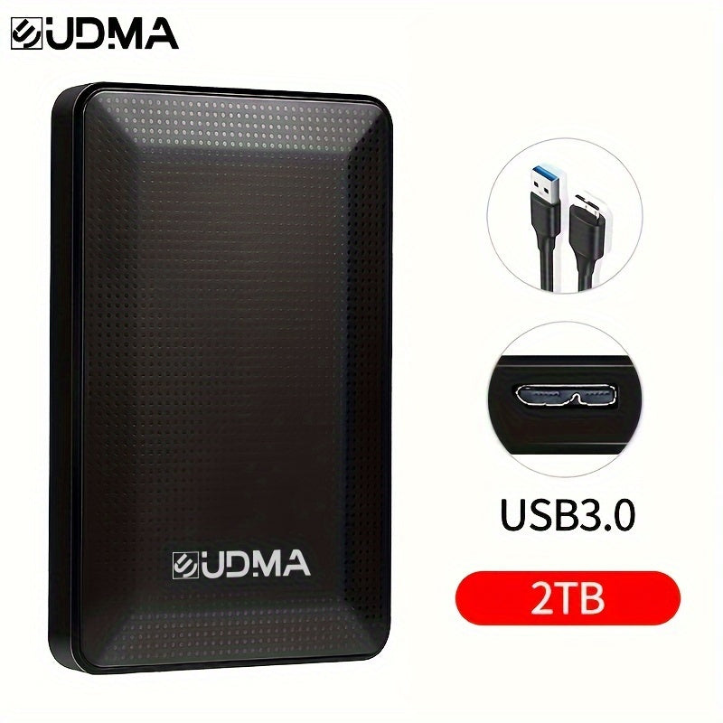1TB Portable External Hard Drive USB 3.0 2.5 Inch for Storage Media Files