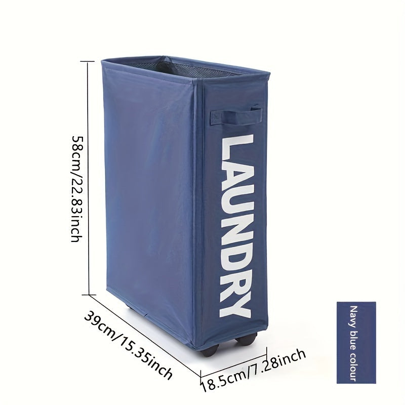 Cesta de ropa plegable y ajustable con cubierta de malla transpirable para baño, dormitorio y lavandería