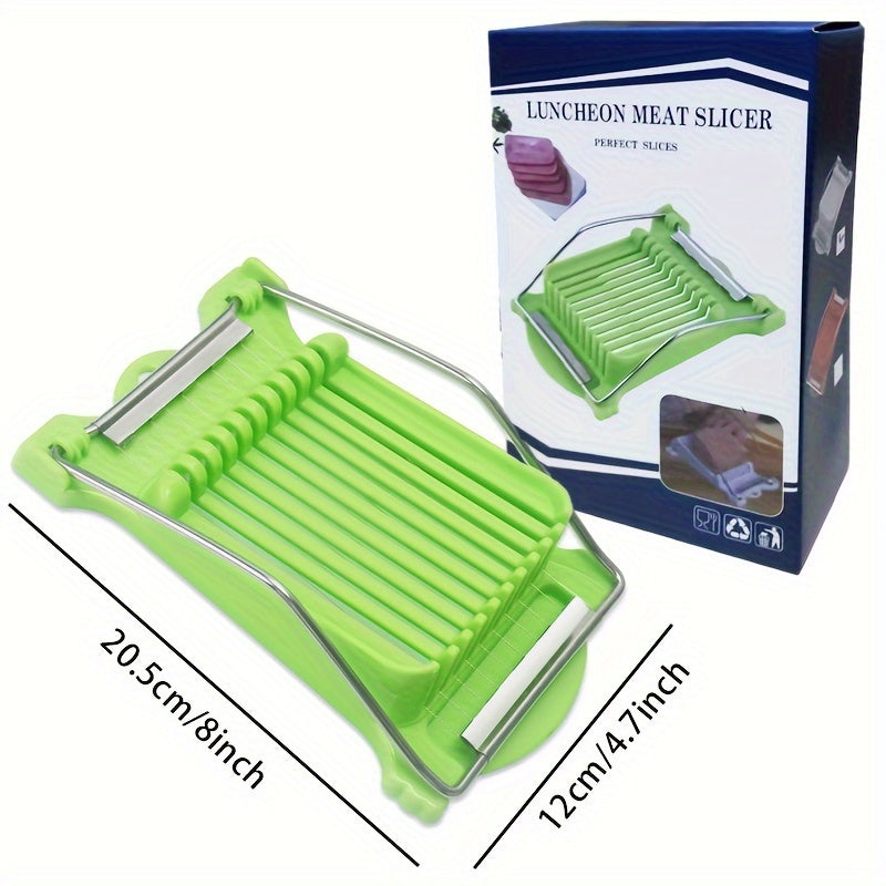 Stainless Steel Manual Meat Slicer for Ham and Lunch Meats Kitchen Tool