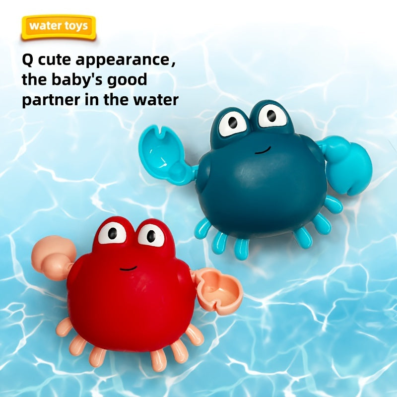 Bolalar uchun ta'limiy o'yinchoq krab to'plami, rang-barang vannaga cho'milish uchun o'yin sovg'asi