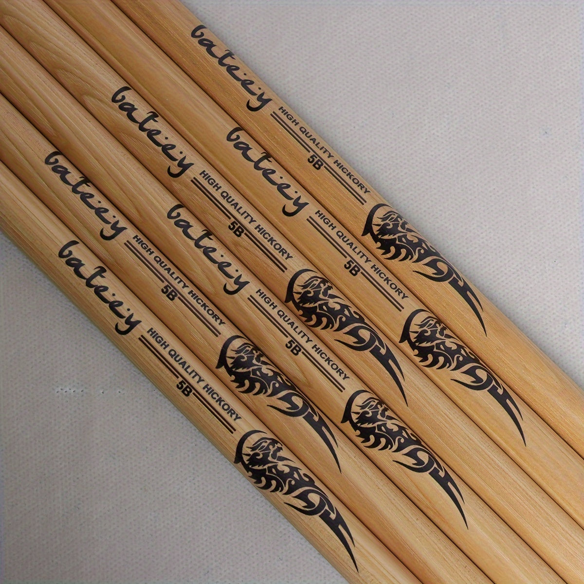 North American Walnut Drumsticks 5A 5B 7A for Performance and Practice