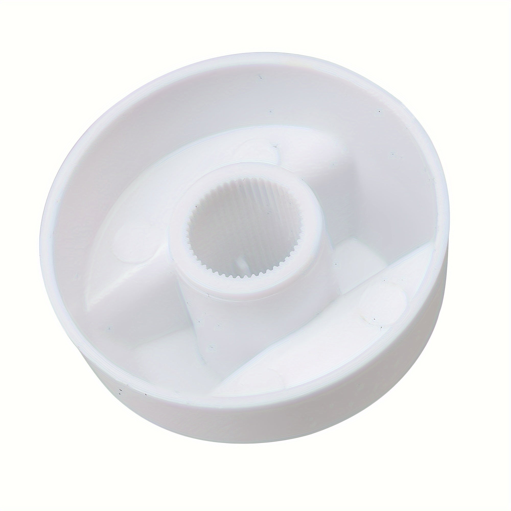 Juego de 4 perillas universales de plástico blanco para electrodomésticos