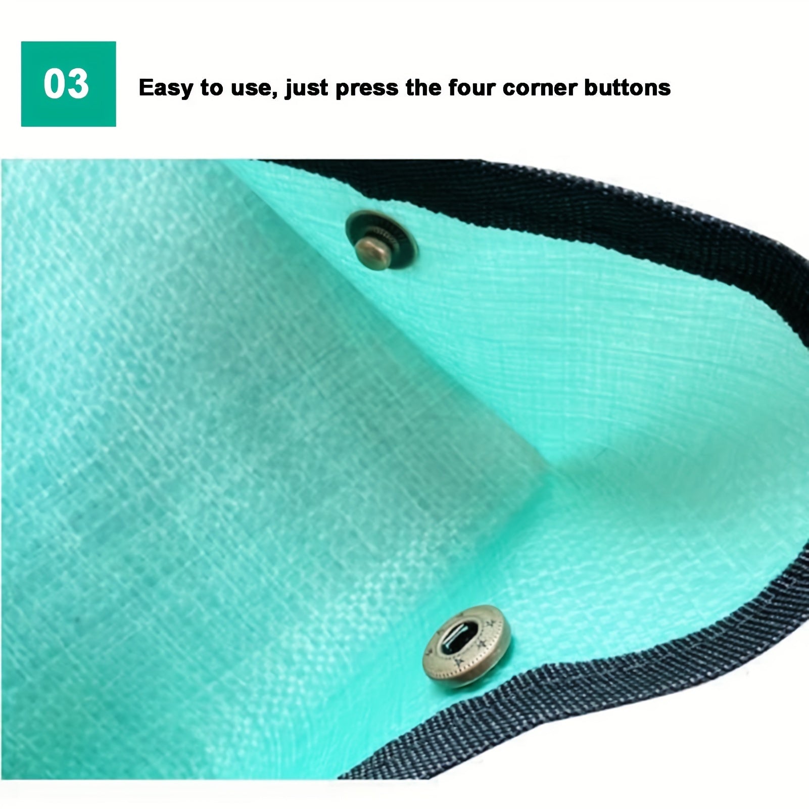 Ichki o'simliklarni qayta ekish uchun portativ suv o'tkazmaydigan mat, sukulentlar va bog'dorchilik tuprog'ini o'zgartirish uchun ideal. Oson saqlash uchun egiluvchan va kvadrat dizayn.