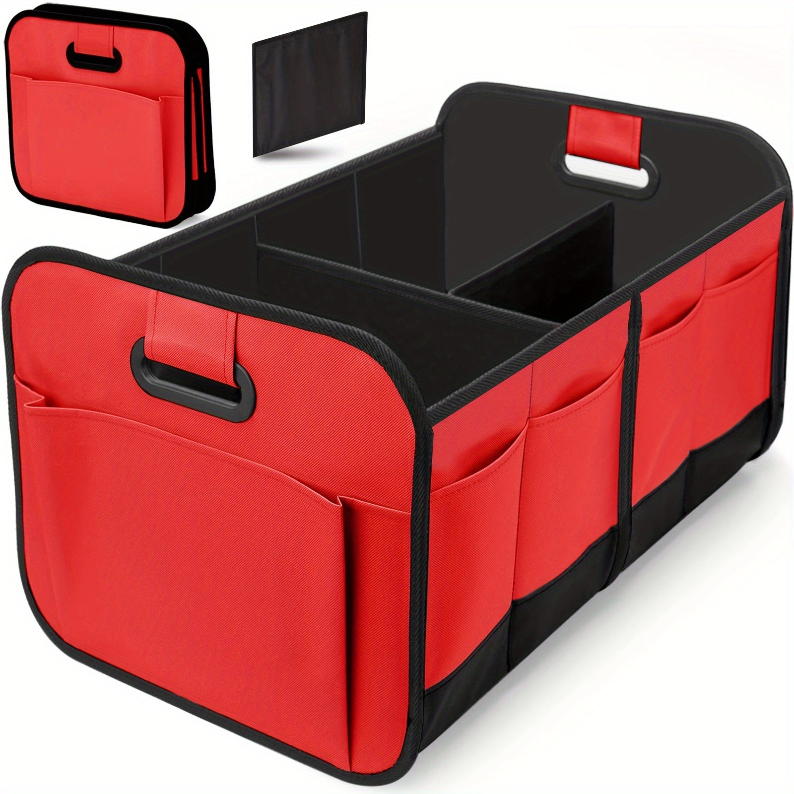 Органайзер для багажника автомобиля из Oxford ткани, большая емкость, складная коробка для хранения