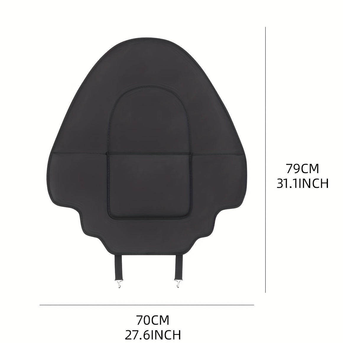Full Coverage Car Seat Back Protector for SUVs PVC Anti-Kick Scratch Wear Resistant