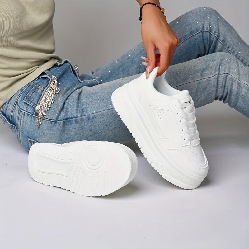 Женские белые дышащие кроссовки для бега, повседневной носки и гольфа