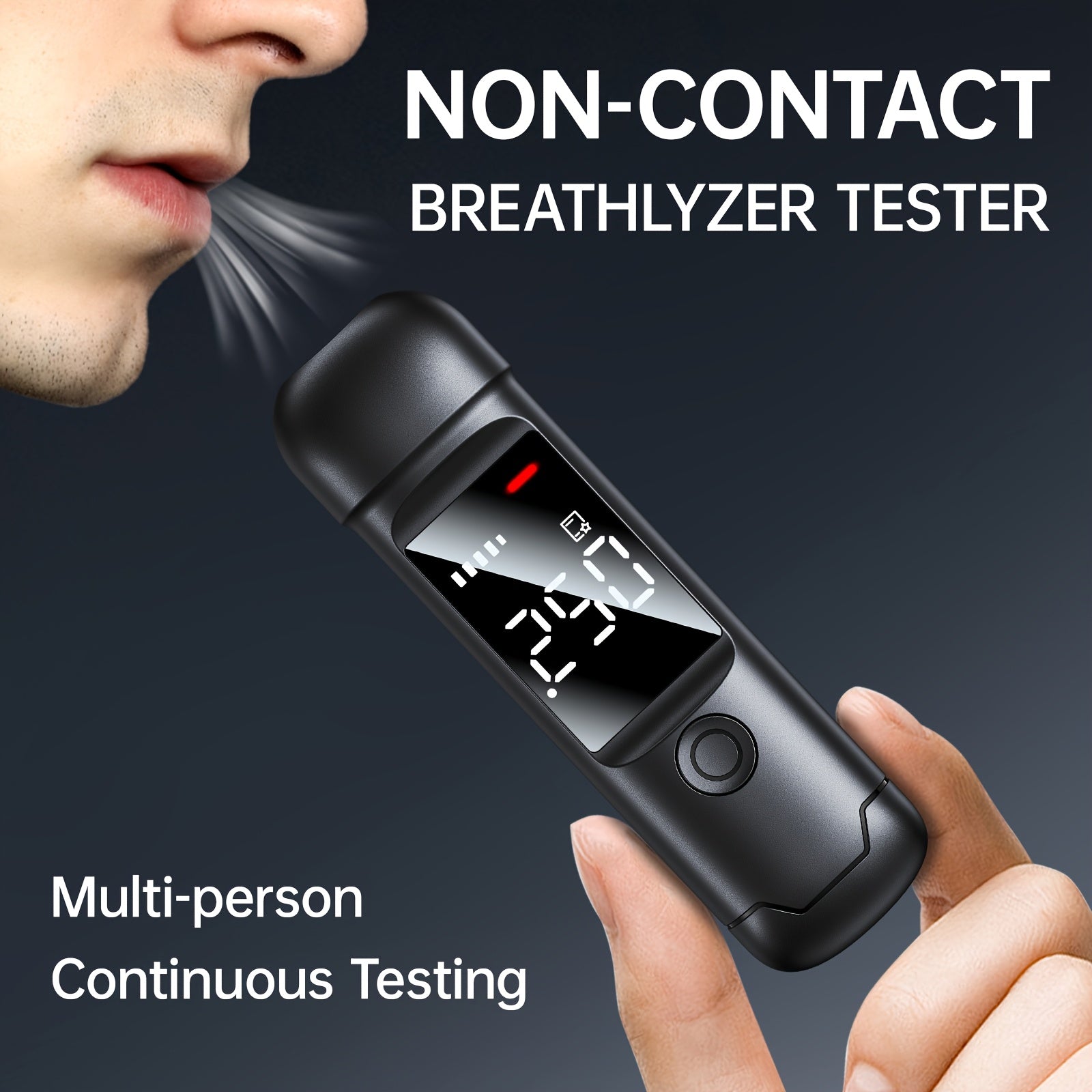 Probador de alcohol portátil con pantalla LCD y batería recargable

Source:
Portable Breathalyzer Alcohol Tester with LCD Display and Rechargeable Battery