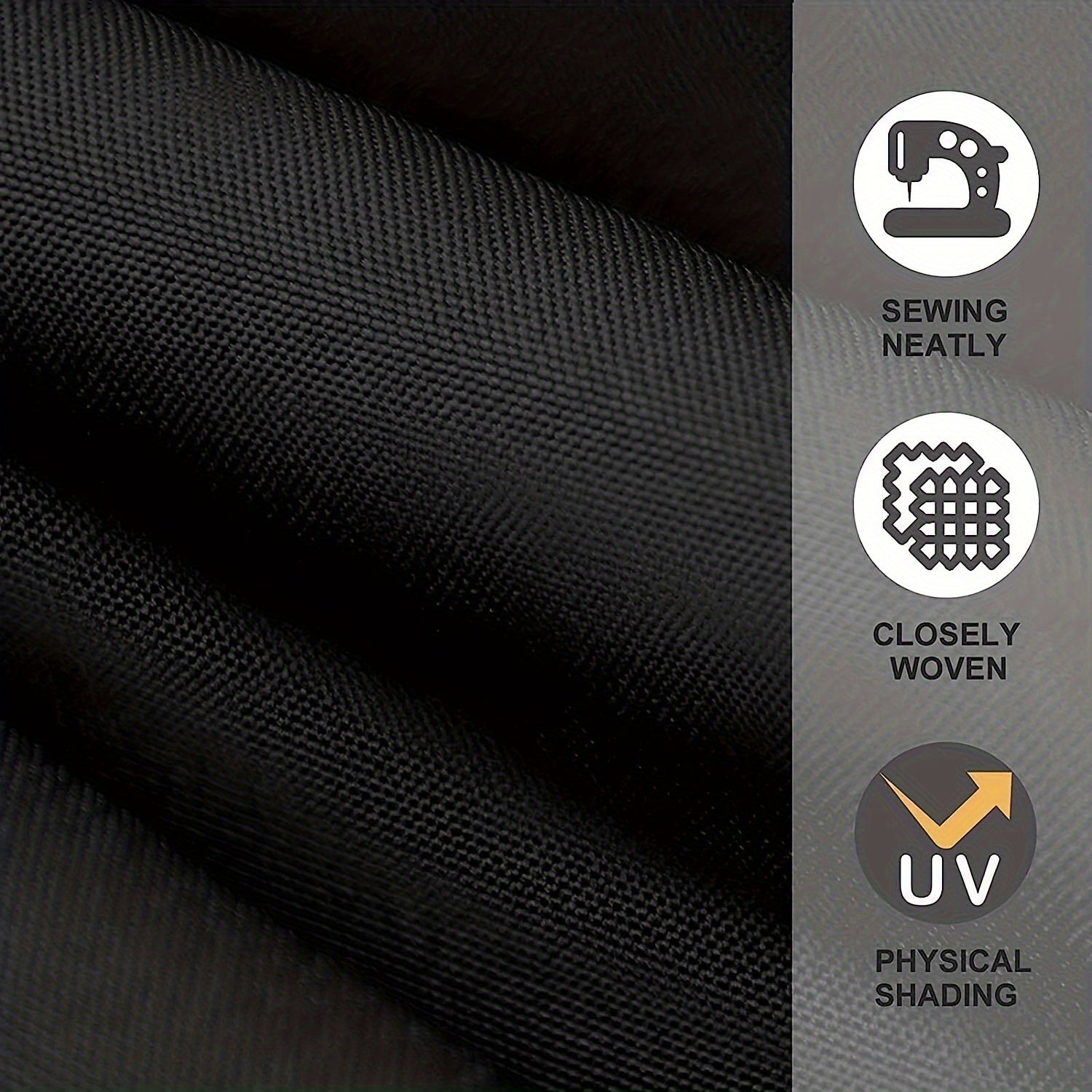 9ft/10ft soyabonlar uchun almashtirish to'plami, suv va UV30+ ga chidamli, khaki rangda, o'lchami 2.7m-8 qirrali.