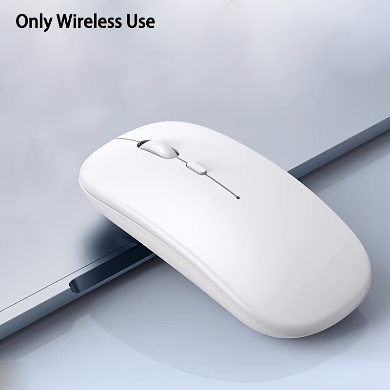 Wireless Ergonomic Slim Mouse for Gaming and Office Use Low Latency Windows 10 Compatible