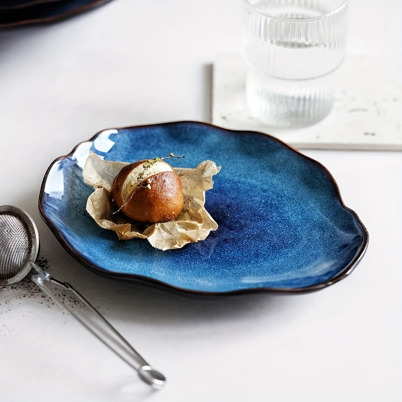 Irregular Ceramic Tableware for Hotels and Restaurants for Sushi and Steak Serving