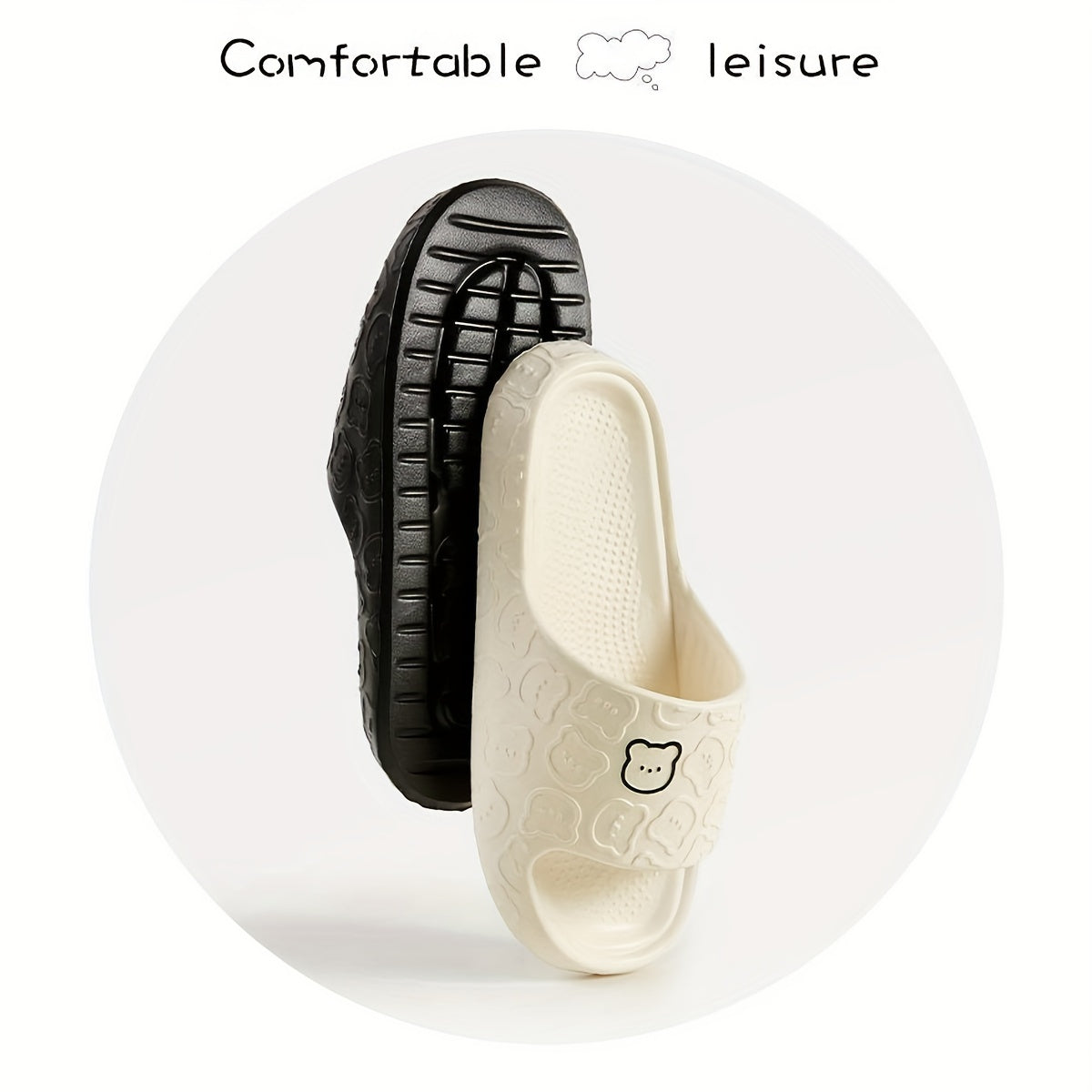 Yumshoq, nafas oladigan, yopishmaydigan, barcha mavsumlar uchun EVA erkaklar va ayollar uchun qiziqarli multfilm ayiqlari shlyapkalari