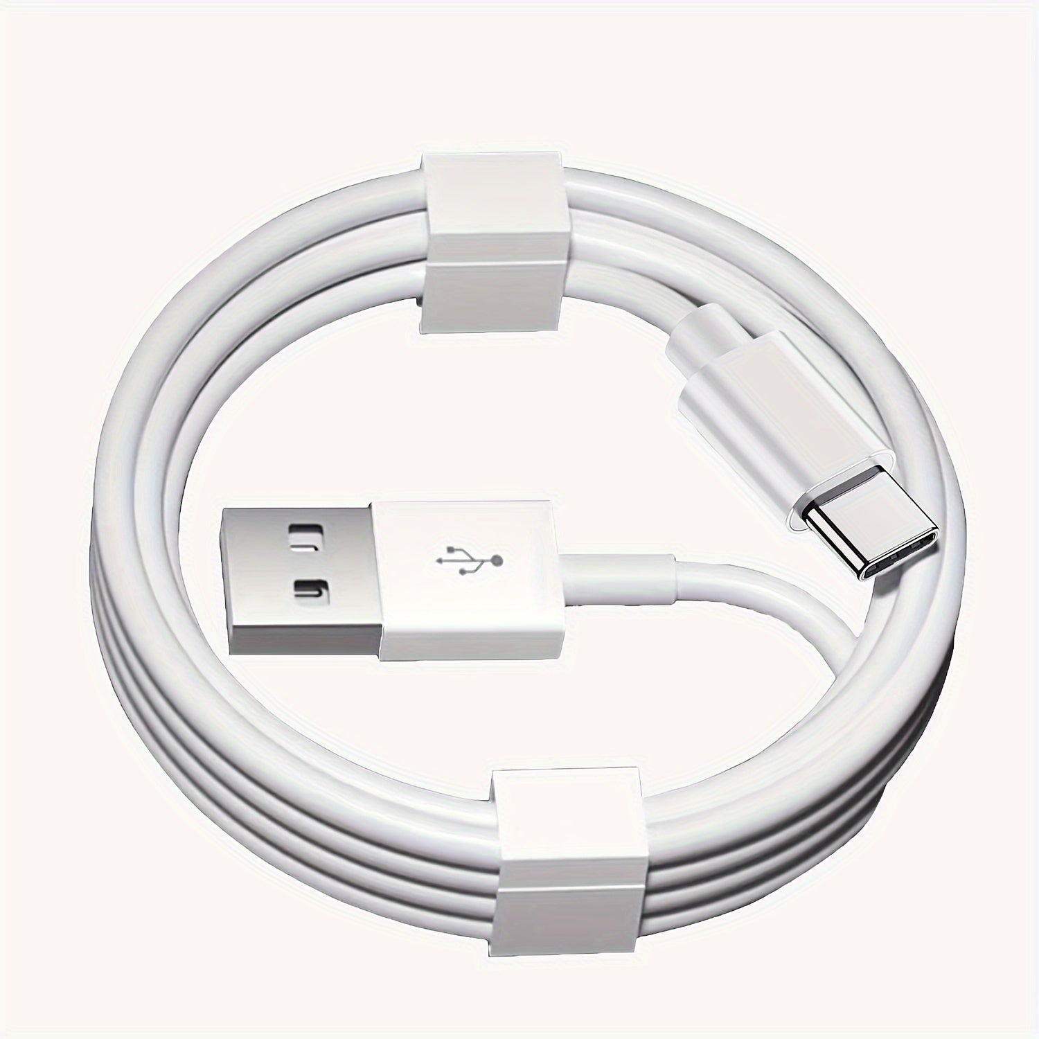 60W USB Type C Charging Cable Flat 91cm 182cm 304cm for Samsung iPhone 15 Pro Max